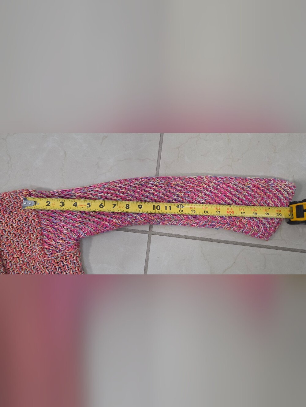 See by Chloé Cardigan US 4 M Pink Boho Luxe Maximalist Artsy Y2K Festival - Picture 10 of 13